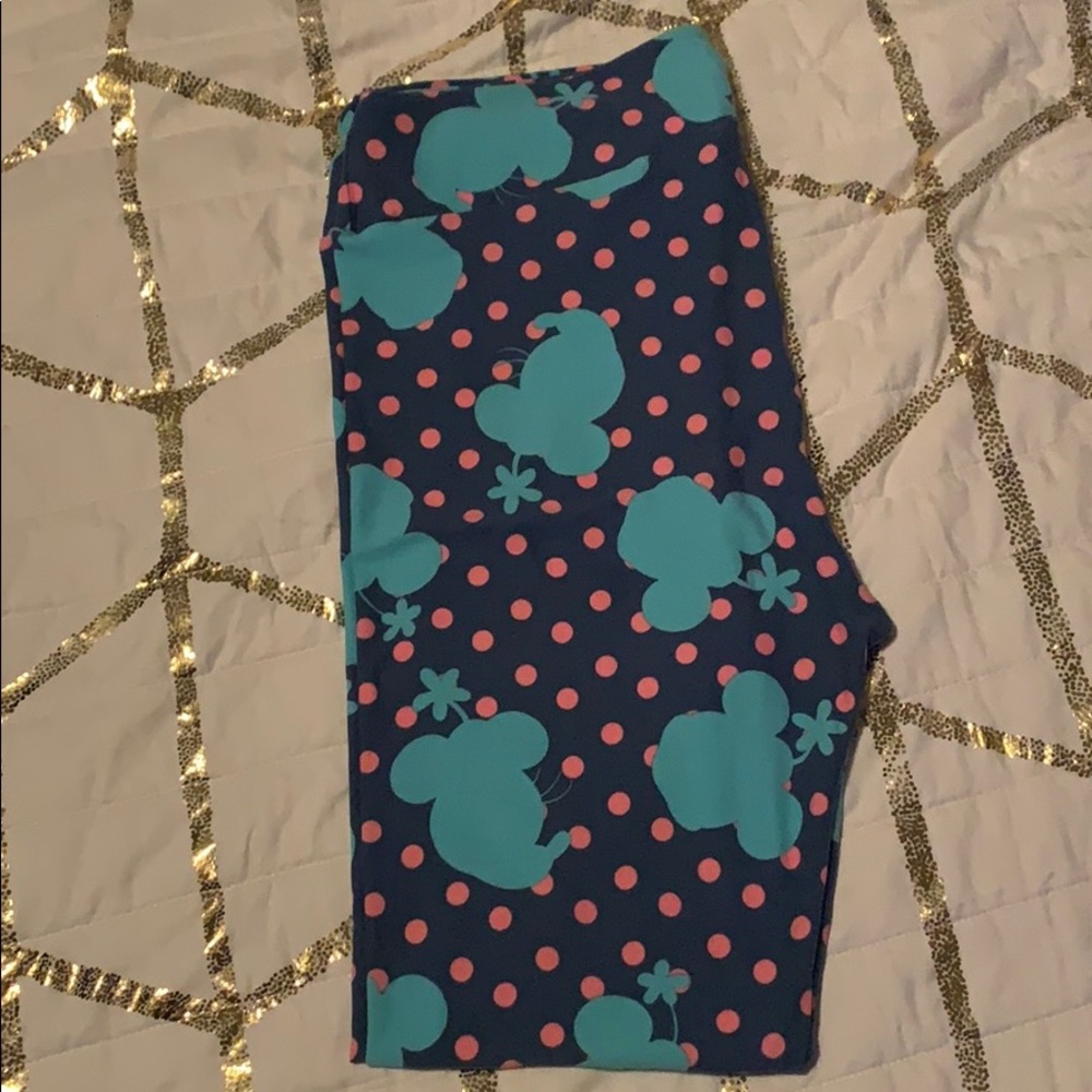 LuLaRoe TC Minnie Mouse leggings